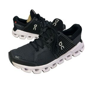 On Cloud Cloudswift Shoes Womens 7.5 Black Running Walking Athletic Sneakers